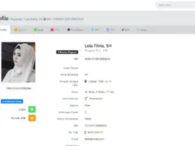 aplikasi simpeg berbasis web